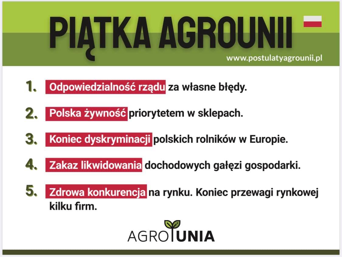 agrolajt.pl - PIĄTKA AGROUNII